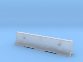 12'6" K-Rail Concrete Barrier in Tan Fine Detail Plastic
