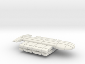 Freighter Type 1 in White Natural Versatile Plastic
