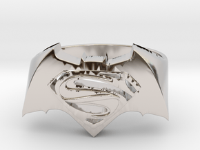 SuperMan Vs Batman Size 11 in Platinum