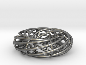 Torus in Polished Silver