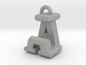 3D-Initial-AJ in Aluminum