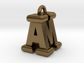 3D-Initial-AM in Natural Bronze