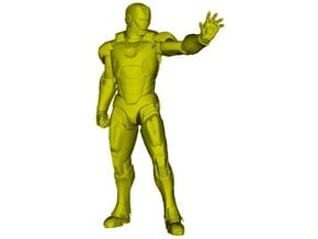 1/15 scale Iron Man superhero figure in Tan Fine Detail Plastic