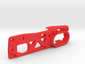 Tamiya M04 - M04S (210mm Wheelbase) chassis -  L in Red Processed Versatile Plastic
