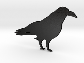 Crow for Henry Morgan in Matte Black Steel