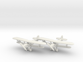 Hawker Audax (two airplanes set) 1/285 6mm in White Natural Versatile Plastic