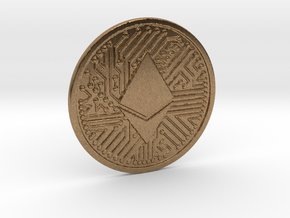 Ethereum (2.25 Inches) in Natural Brass