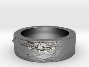 Mars Ring Redesign in Polished Silver: 8 / 56.75