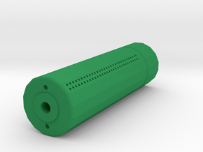 Sydex Airsoft Silencer (14mm Self-Cutting Thread) in Green Processed Versatile Plastic
