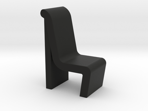 Conference Room Chair (Star Trek Enterprise), 1/30 in Black Natural Versatile Plastic