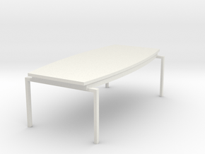 Conference Table HiRez (Star Trek Enterprise), 1/3 in White Natural Versatile Plastic