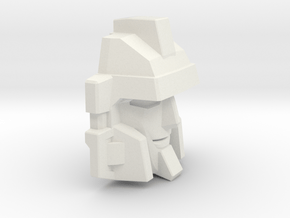 Aimless Shooter "MTMTE" Face in White Natural Versatile Plastic