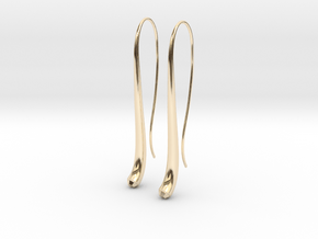 Streamlets in 14K Yellow Gold