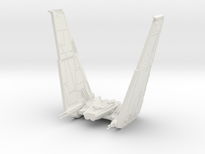 Command Shuttle II in White Natural Versatile Plastic