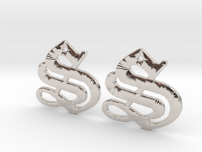 SISU (precious metal earrings) in Platinum