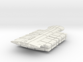 Freighter Type 2 in White Natural Versatile Plastic