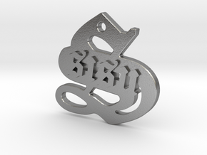 SISU (precious metal pendant) in Natural Silver