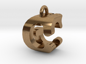 3D-Initial-CG in Natural Brass