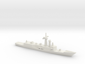 Oliver Hazard Perry-class frigate, 1/2400 in White Natural Versatile Plastic