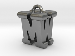 3D-Initial-MW in Natural Silver