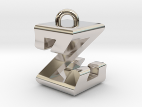 3D-Initial-ZZ in Platinum