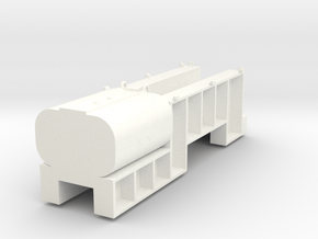1/64 Service & Fuel Body Kit Part 1/2 in White Processed Versatile Plastic