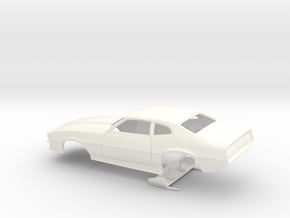 1/43 Pro Mod Maverick W Sm Cowl in White Processed Versatile Plastic
