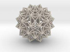 Compound of 20 Octahedra in Natural Sandstone