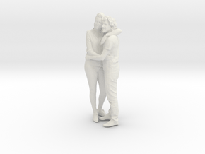 Printle S Couple 078 - 1/24 - wob in White Natural Versatile Plastic