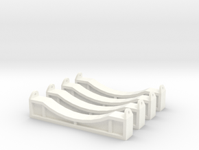 1:50 Supports for WSI's Vestas Tower Section (Mode in White Processed Versatile Plastic