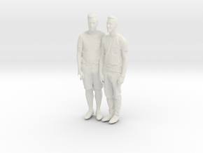 Printle S Couple 094 - 1/24 - wob in White Natural Versatile Plastic