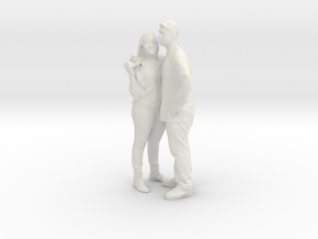 Printle S Couple 109 - 1/24 - wob in White Natural Versatile Plastic