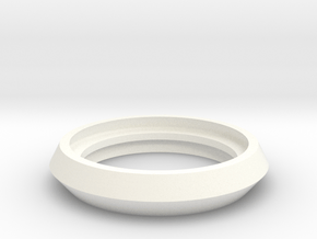 Open Rubber Seal AR 022 in White Processed Versatile Plastic