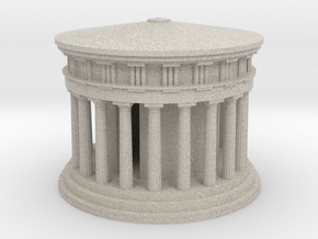 Athena Temple in Delphi in Natural Sandstone: Medium