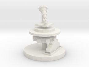 Wizards Telescope Platform in White Natural Versatile Plastic