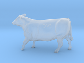 1/64 Yearling Heifer 01 in Tan Fine Detail Plastic