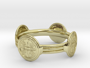 Nimrud Ring - Size 13.5 in 18k Gold