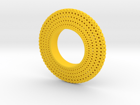 Fidget Spinner Honey Wire in Yellow Processed Versatile Plastic