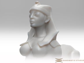 Sphinx Statue (Plastics) 10cm in White Natural Versatile Plastic