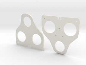 2° Wedges for SPD-SL and Keo in White Natural Versatile Plastic