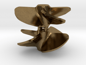 Propeller 18 x 20 4-blades (RH+LH pair) in Natural Bronze