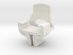 Captain's Chair, Vengeance (Star Trek Into Daarkne in White Natural Versatile Plastic