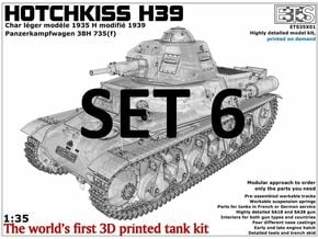 ETS35X01 Hotchkiss H39 - Set 6 in Tan Fine Detail Plastic