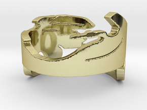 Gold wing 3.1 Ring Size 14 in 18k Gold