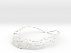 Nouv Necklace in White Natural Versatile Plastic