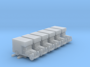 1930s Delivery Truck (6mm, x 6) in Smooth Fine Detail Plastic