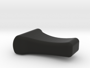 1:10 TRAIL BIKE FRONT SEAT in Black Natural Versatile Plastic