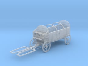 O Scale Hay Wagon  in Tan Fine Detail Plastic