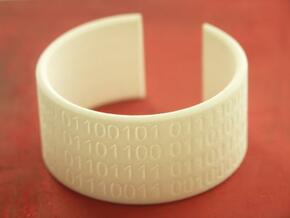 They Walk Among Us!! - Bracelet in White Natural Versatile Plastic