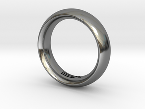 Modern+Convex in Fine Detail Polished Silver: 12 / 66.5